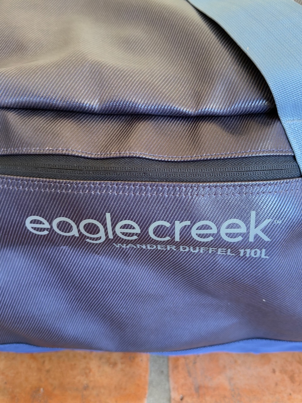NEW Eagle Creek Migrate 110L Wheeled Duffel (XL) | Artic Blue - Picture 5 of 10